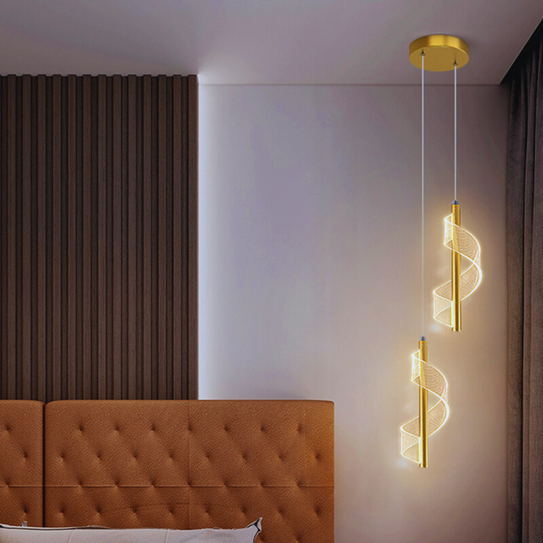 Lampada a Sospensione LED Nordic a Spirale