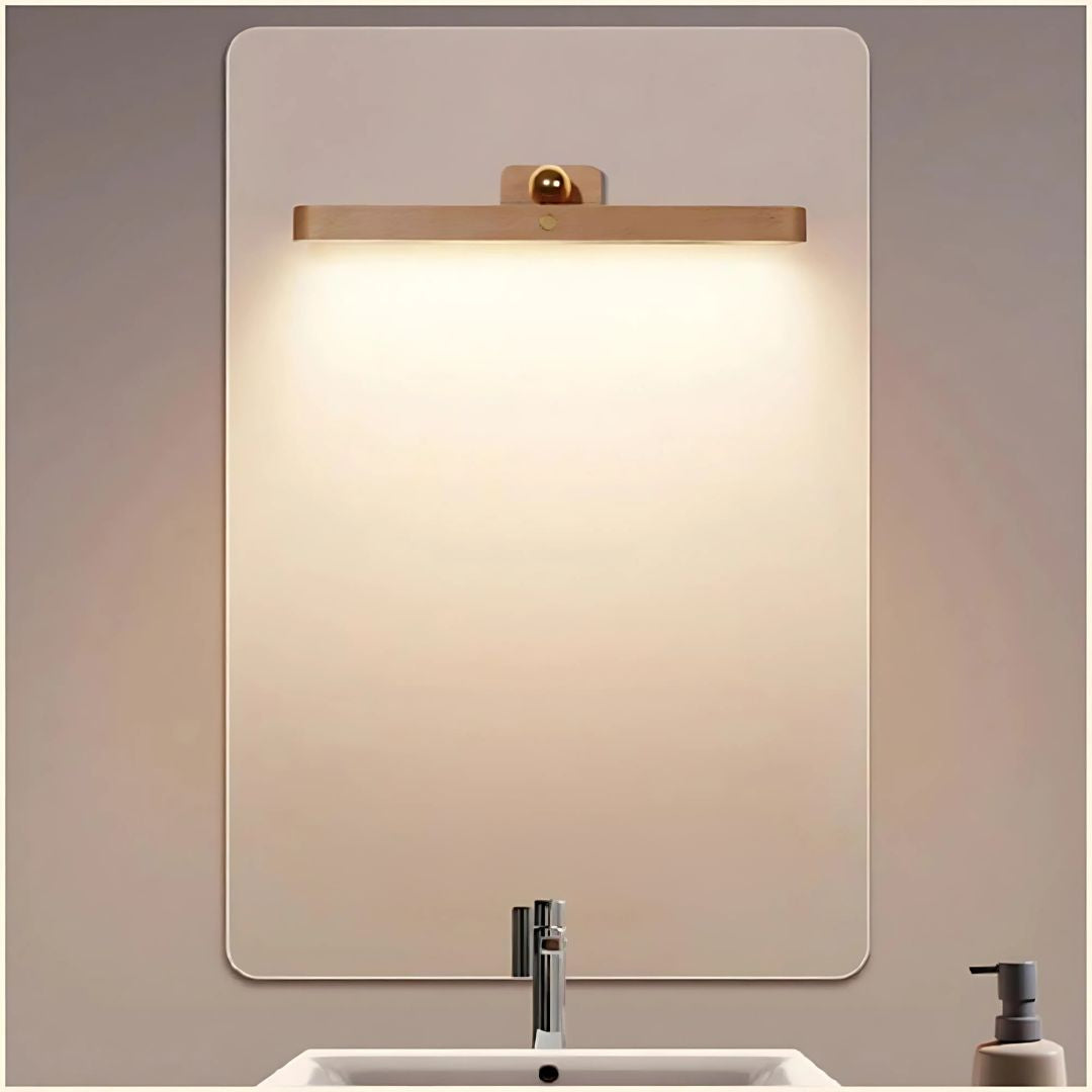 Lampada LED Ricaricabile Wooden