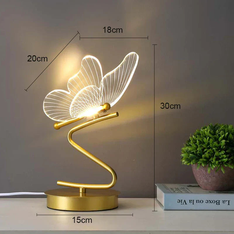 Lampada da Tavolo Butterfly Nordic