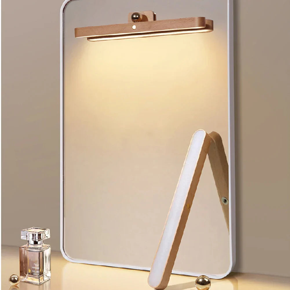 Lampada LED Ricaricabile Wooden