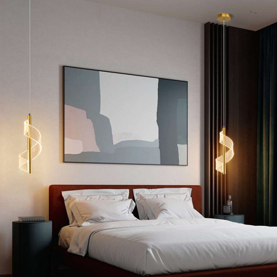 Lampada a Sospensione LED Nordic a Spirale