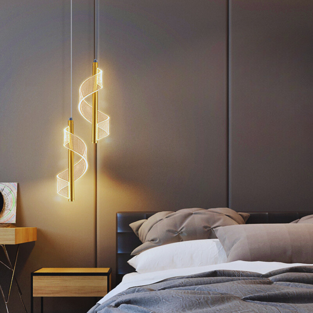 Lampada a Sospensione LED Nordic a Spirale