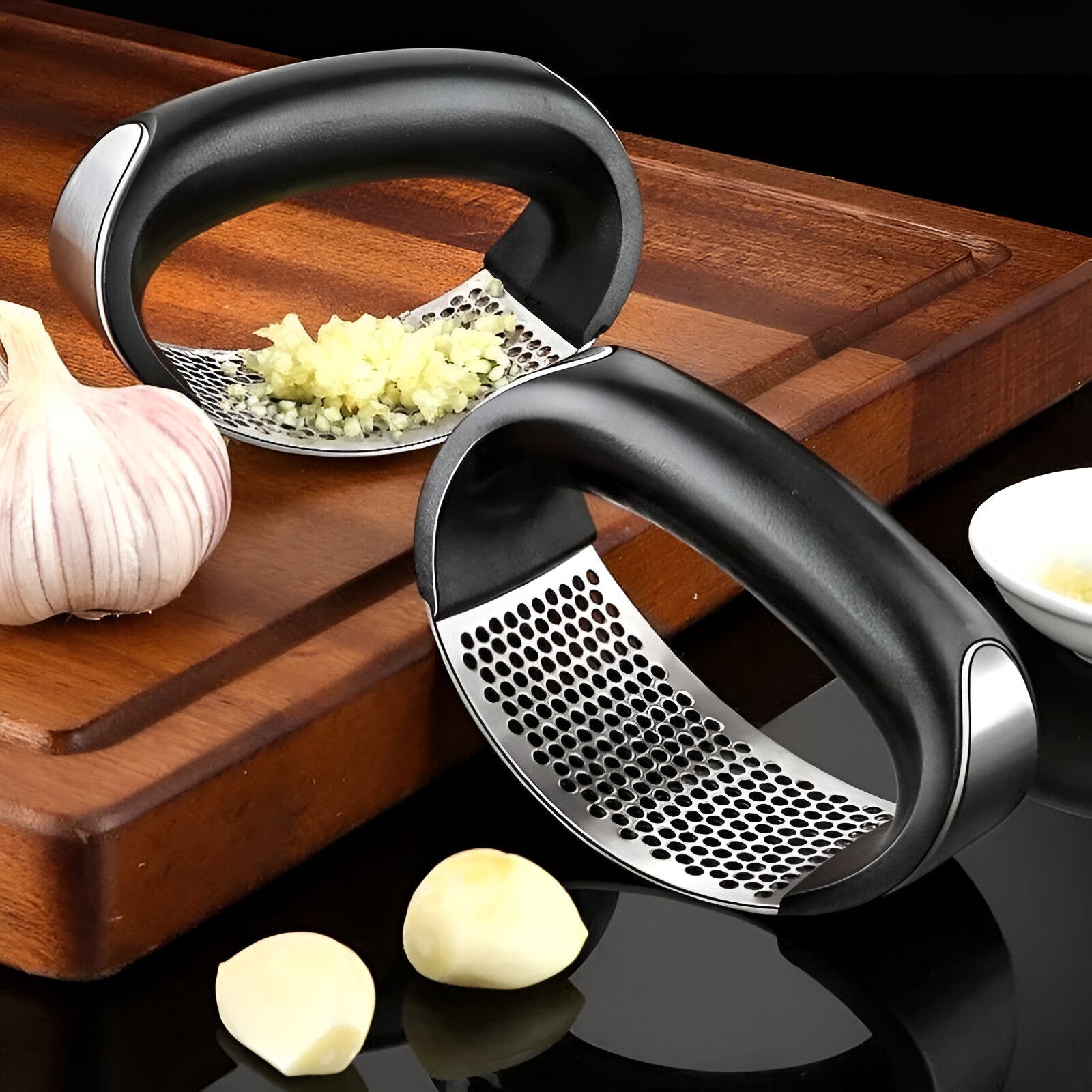 Schiacciaglio Manuale in Acciaio Inossidabile