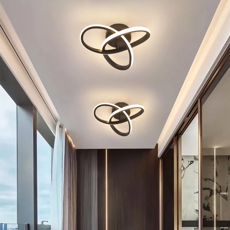 Lampada da Soffitto LED Contemporanea con 3 Tonalità di Luce